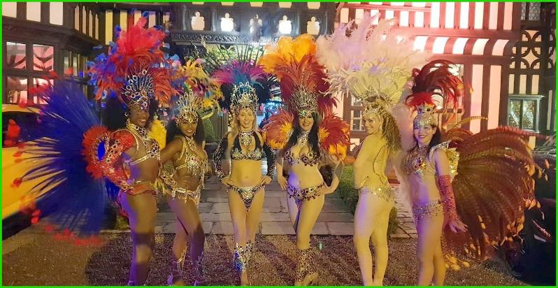 Samba Livre Liverpool Brazilian samba dancers northwest north west samba uk Rio carnival dancers Brazil samba show Brazilian samba Christmas parties entertainers entertainment luxury events showgirls passistas Latin dancers New year events performers performances